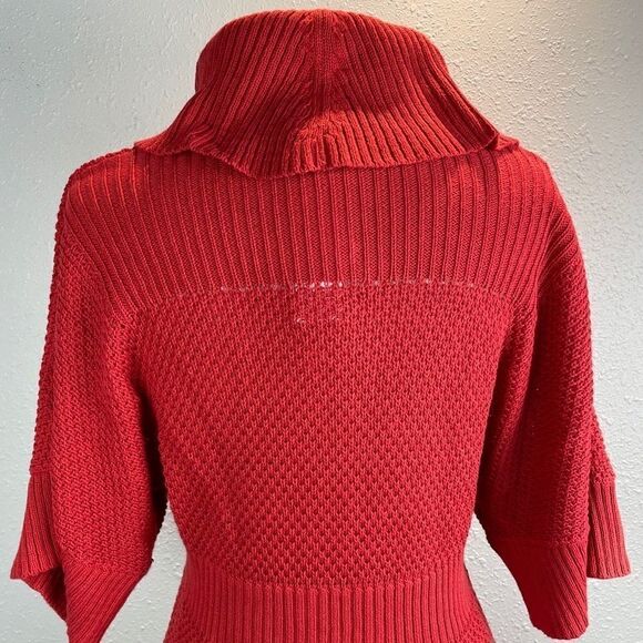 NWT Calvin Klein Jeans Persimmon Cowl Neck Sweater - Picture 6 of 9